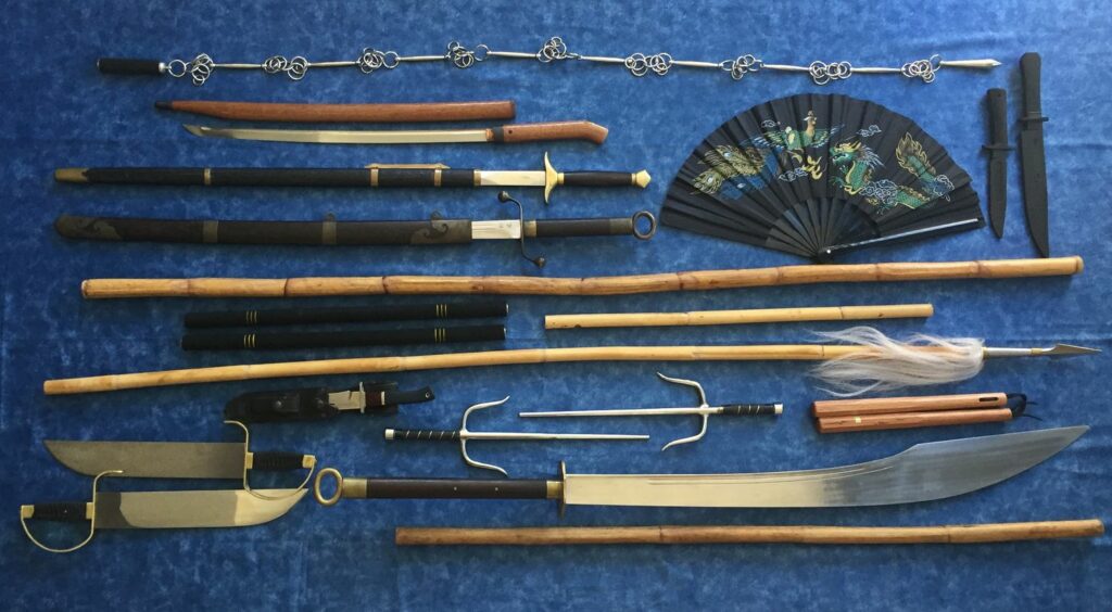 Armes pratiquées à l’école Yên Long